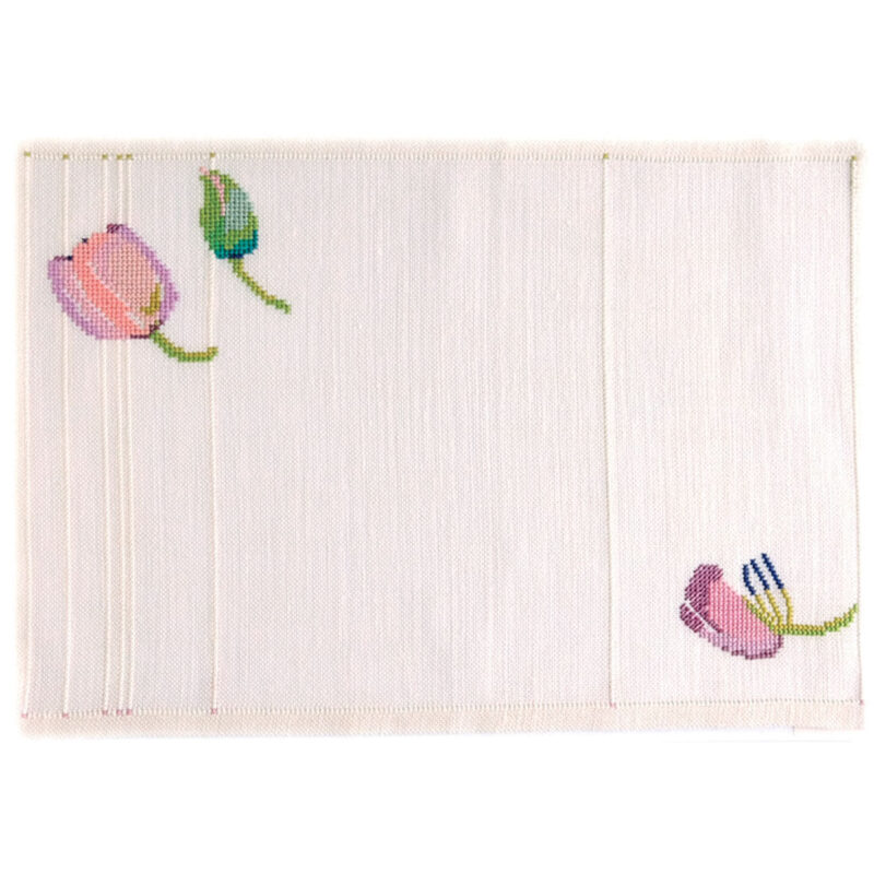 Tulipan 01 - kaffedækkeserviet - Ellen Marie Rodil (EMR)