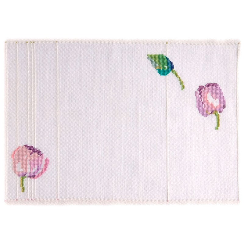 14-9858,02 Tulipan 02 - kaffedækkeserviet - Ellen Marie Rodil (EMR)