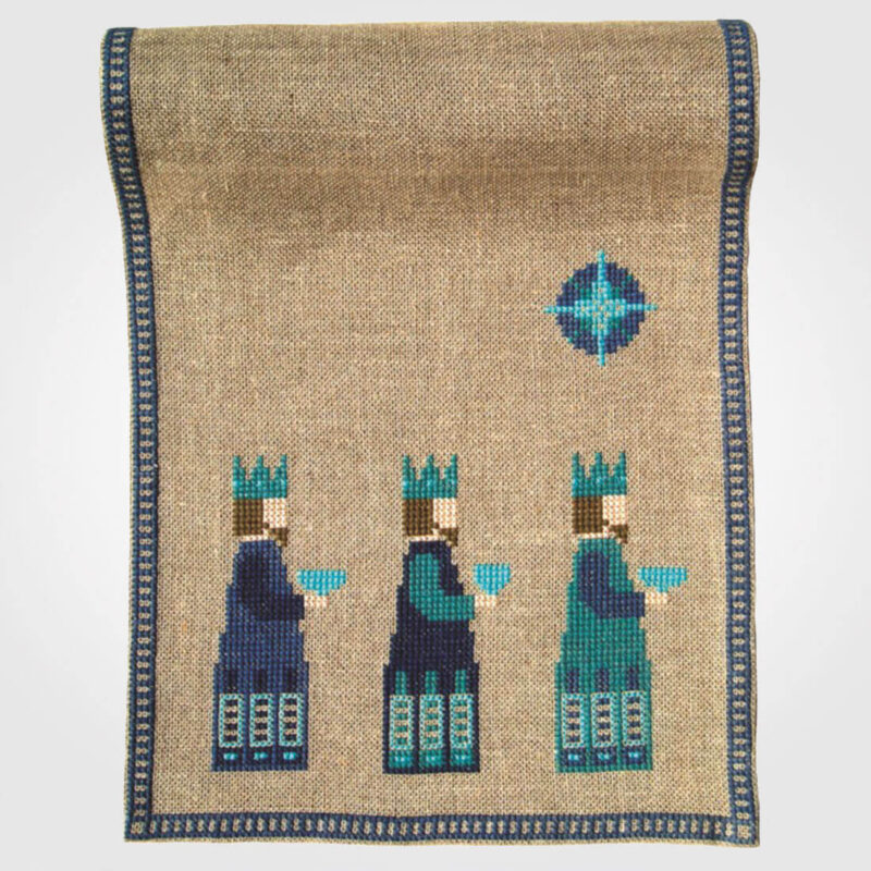 16-2901 Hellig tre konger - bordløber - Else Thordur Hansen (ETH)