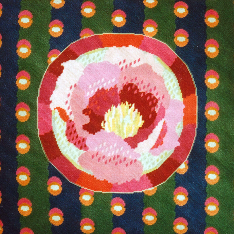 24-6383 Pæon - stolesæde - H. M. Dronning Margrethe II (HMDM)