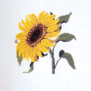 Sunflower Kansas - vægstykke - Gerda Bengtsson (GB)