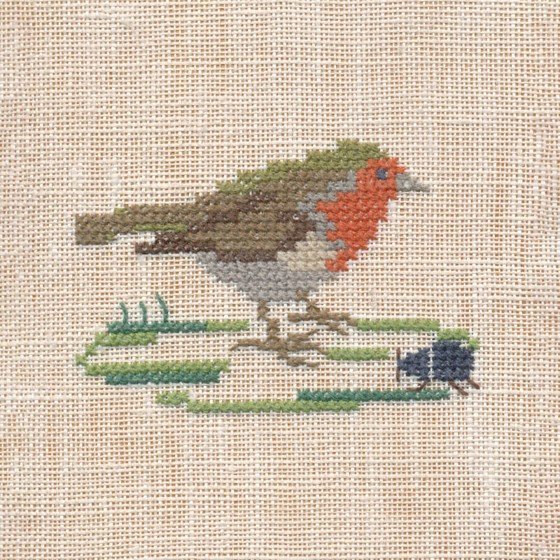 30-5562 Rødkælk - vægstykke - Åse Nyegård (ÅN)