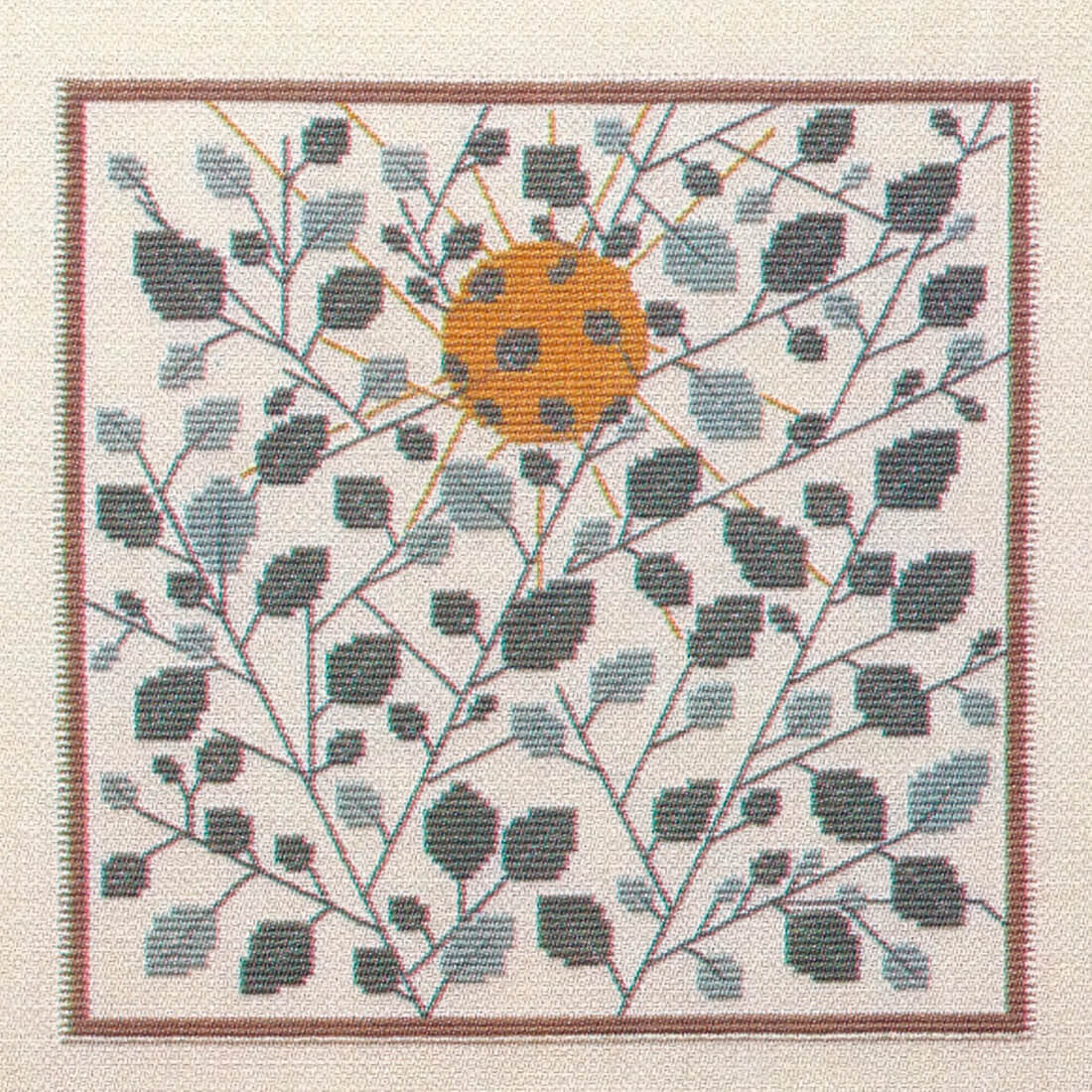 30-5697 Sommersol - vægstykke - Edith Hansen (EH)