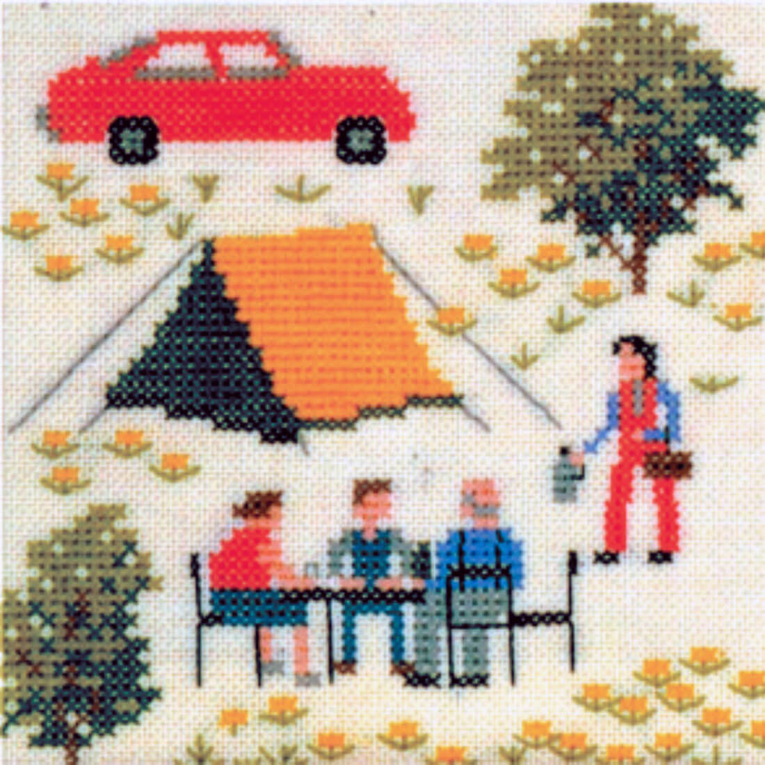 30-5790 Picnic - vægstykke - Gerda Bengtsson (GB)