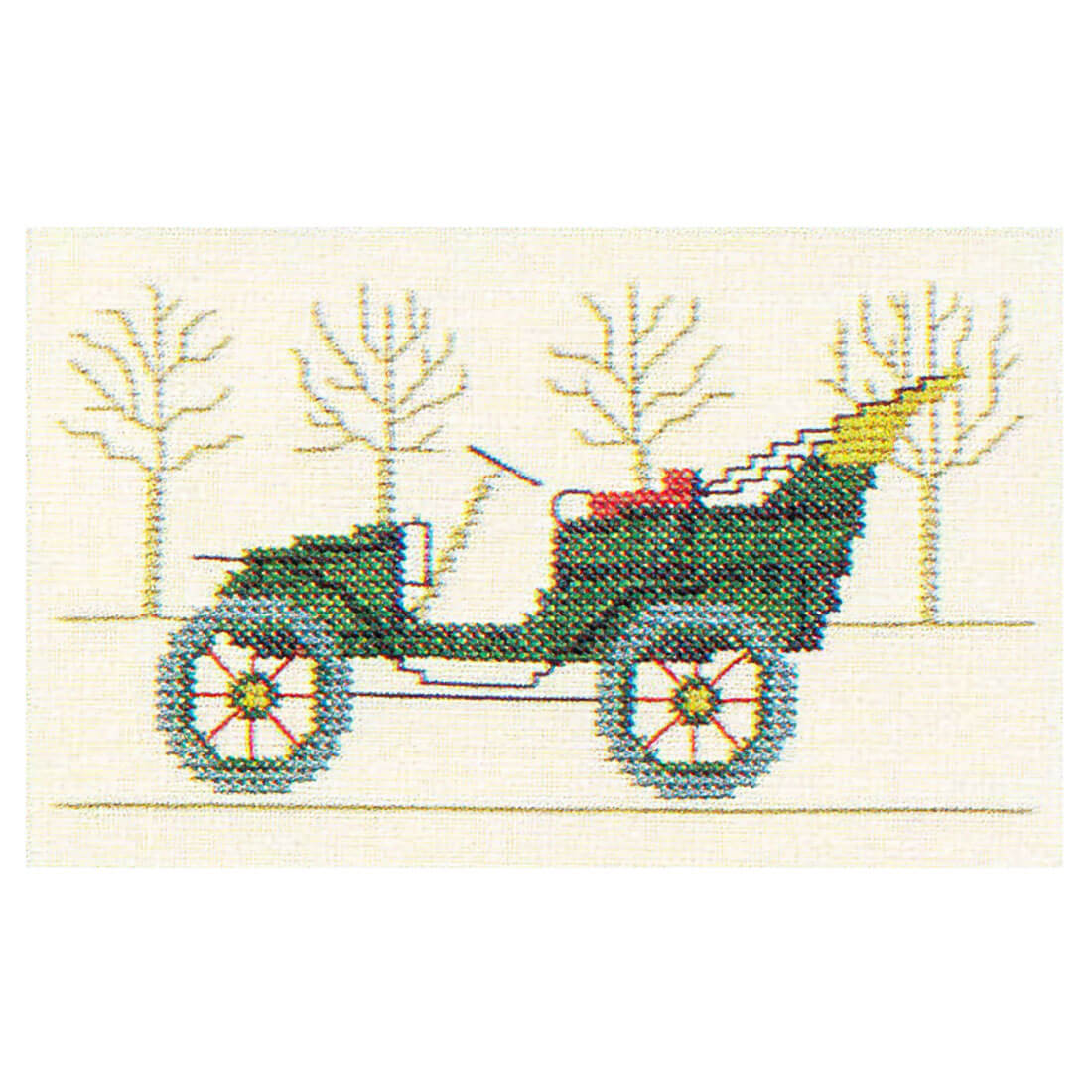 30-5890 Opel 1902 - vægstykke - Ida Winckler (IW)