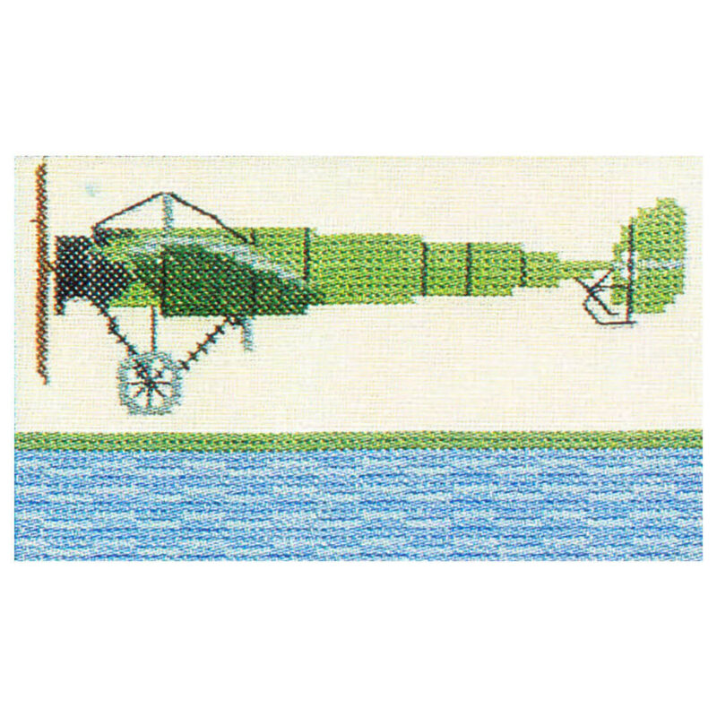 30-5913 Morane-Saulnier Frankrig 1913 - vægstykke - Ida Winckler (IW)