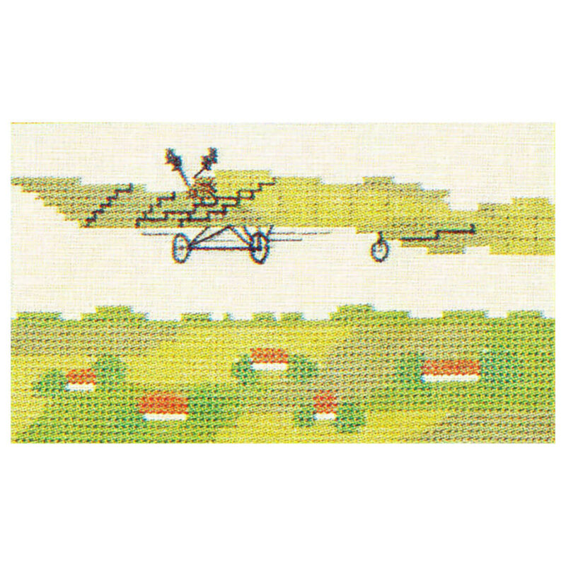 30-5914 Bleriot VII Frankrig 1907 - vægstykke - Ida Winckler (IW)
