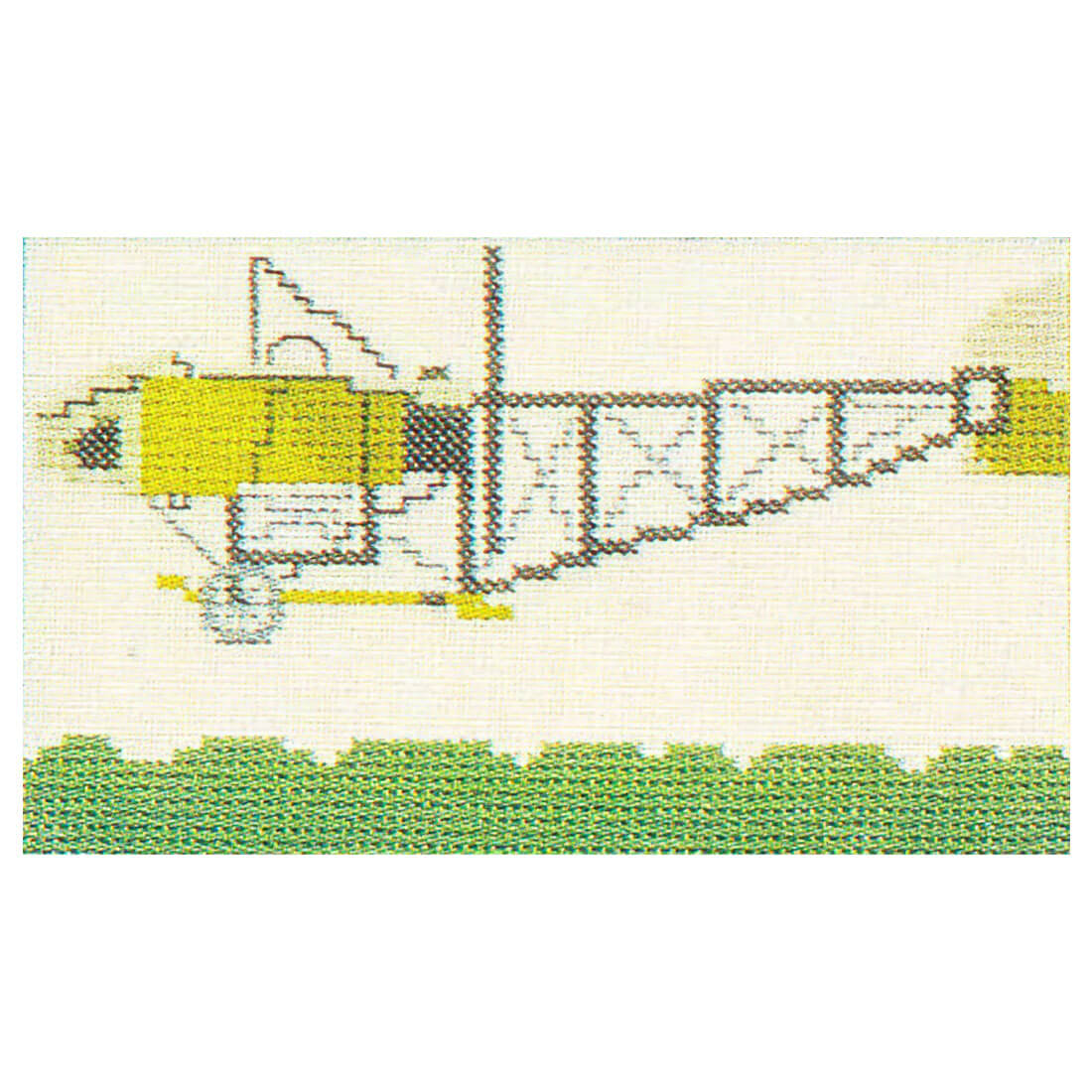 30-5915 Borel Monoplane - Frankrig 1913 - vægstykke - Ida Winckler (IW)