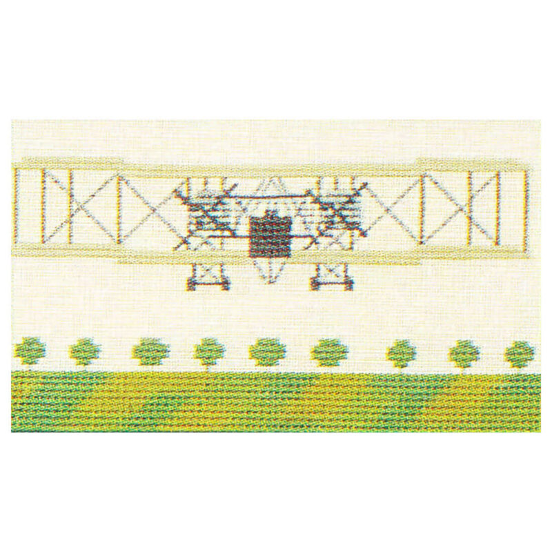 30-5916 Vickers Vimy - England 1918 - vægstykke - Ida Winckler (IW)