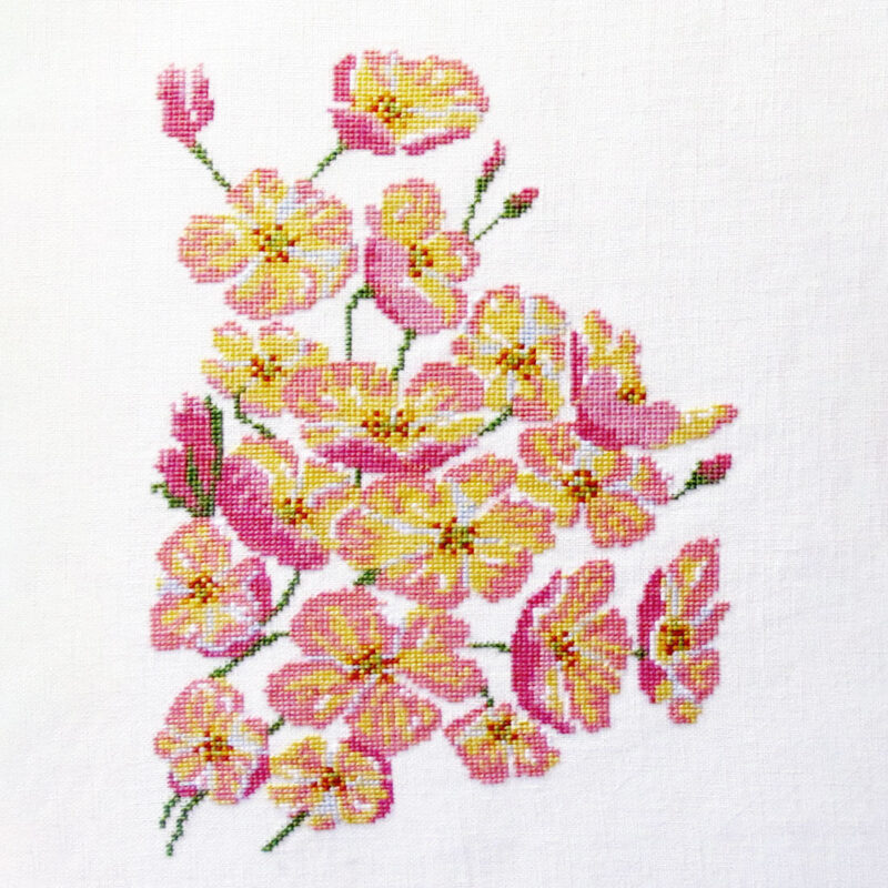 30-6903 Klatrerose - vægstykke - Conni Schimmel (CS)