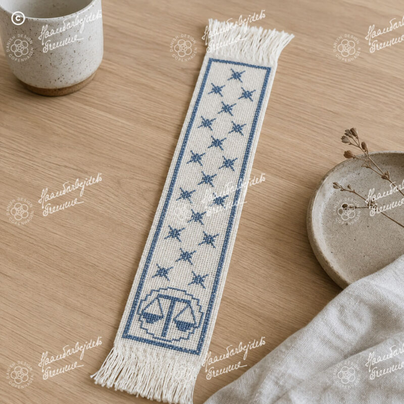 33-5496 Vægten - bogmærke - Edith Hansen (EH)