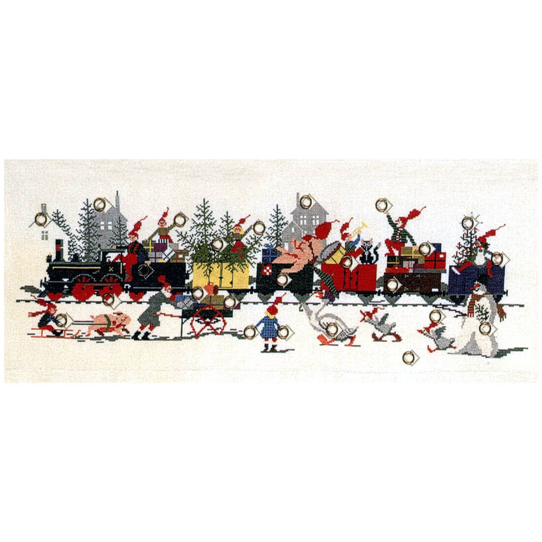 34-6103 Juletog - julekalender - Verner Hancke (VH)