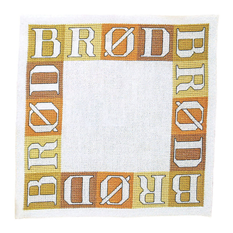 39-8006,02 Brød - gul brødserviet - Pelse Asboe (PA)