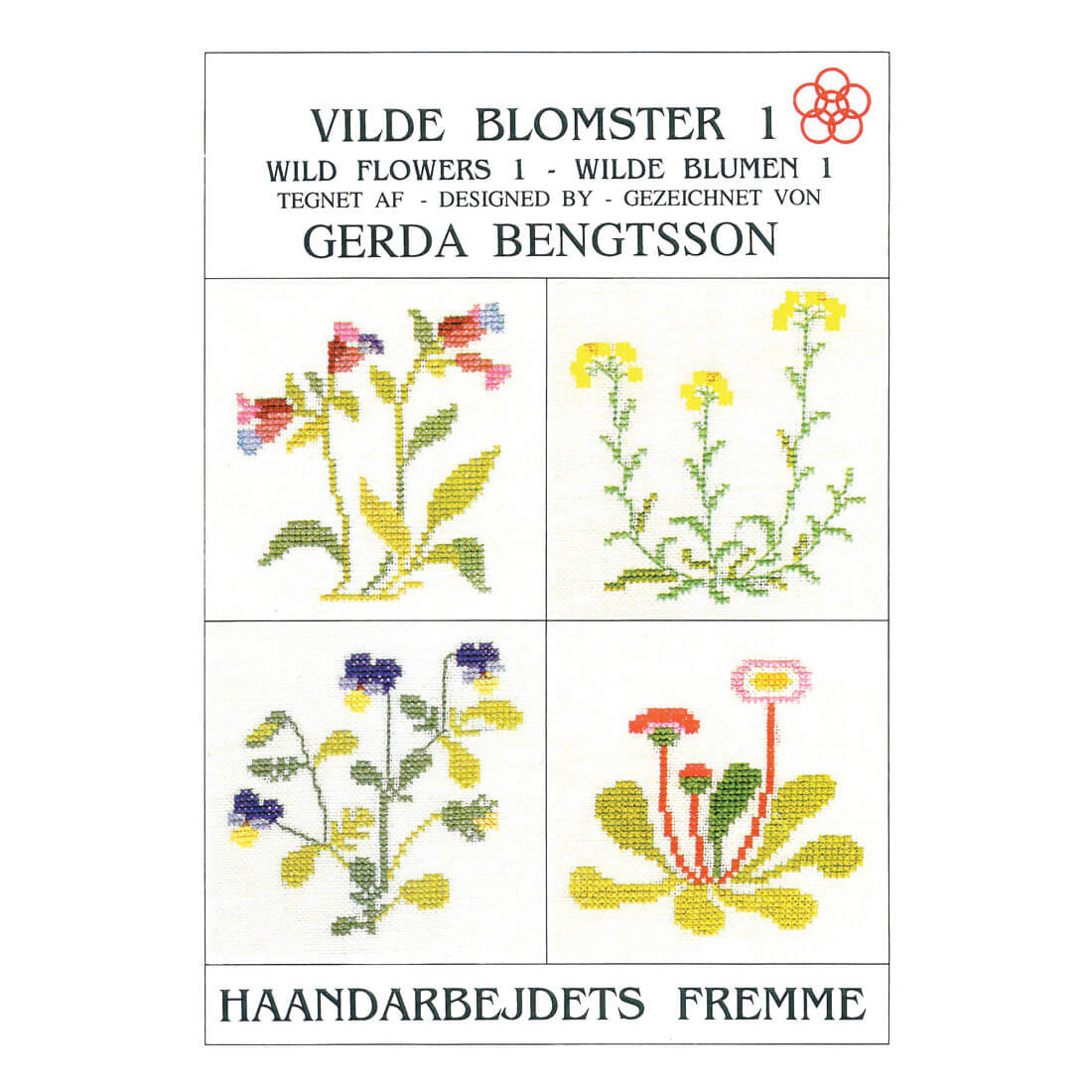 52-2101 Vilde Blomster 1 - hæfte - Gerda Bengtsson (GB)