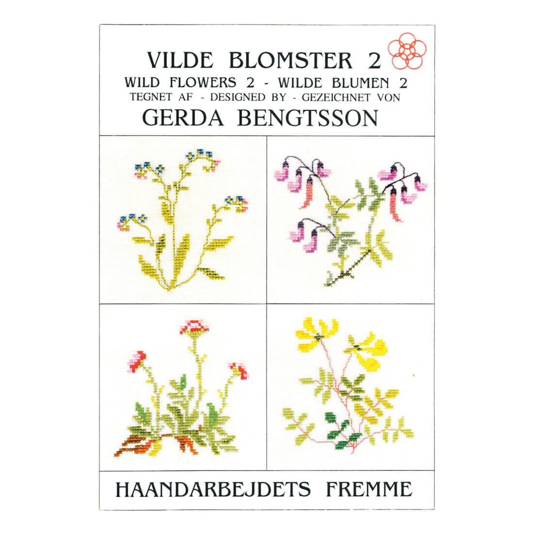 52-2102 Vilde Blomster 2 - hæfte - Gerda Bengtsson (GB)