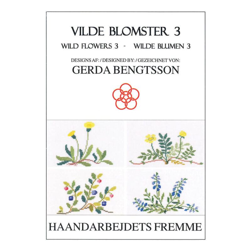 52-2107 Vilde Blomster 3 - hæfte - Gerda Bengtsson (GB)