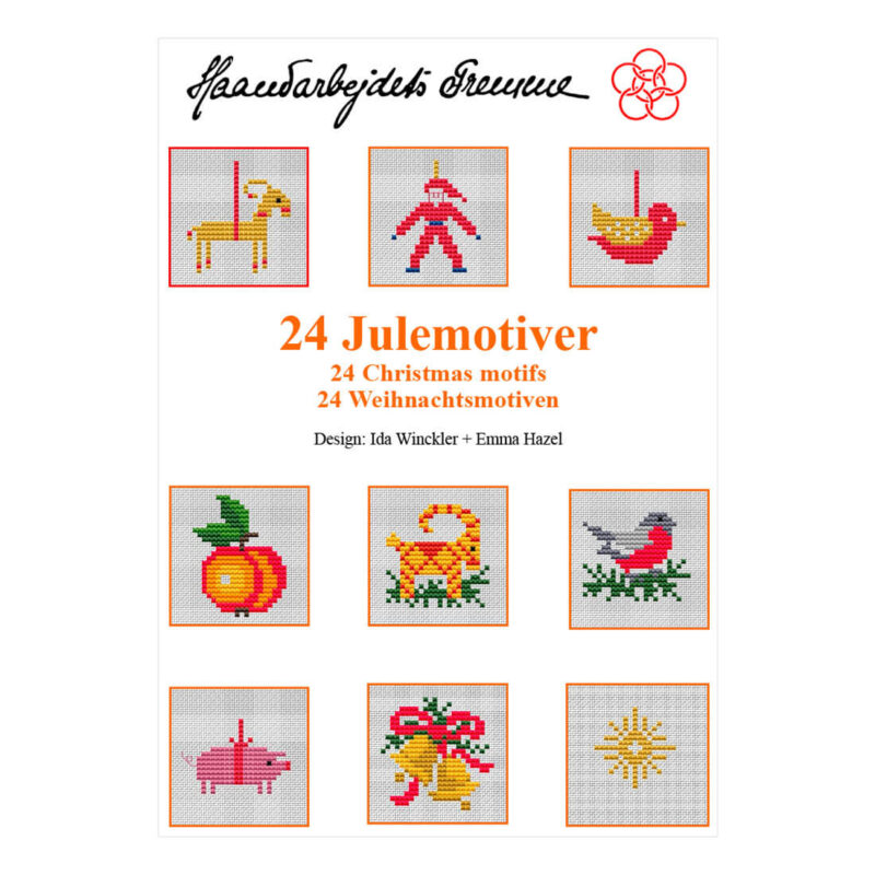 52-2111 24 Julemotiver - hæfte - Ida Winckler (IW) & Emma Hazel (EMHA)