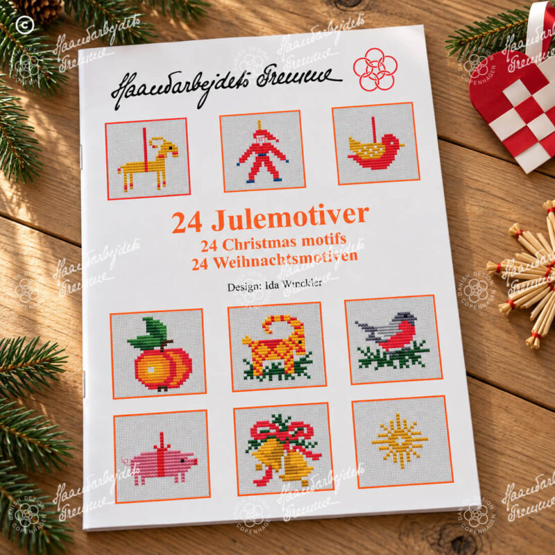 52-2111 24 Julemotiver - hæfte - Ida Winckler (IW)