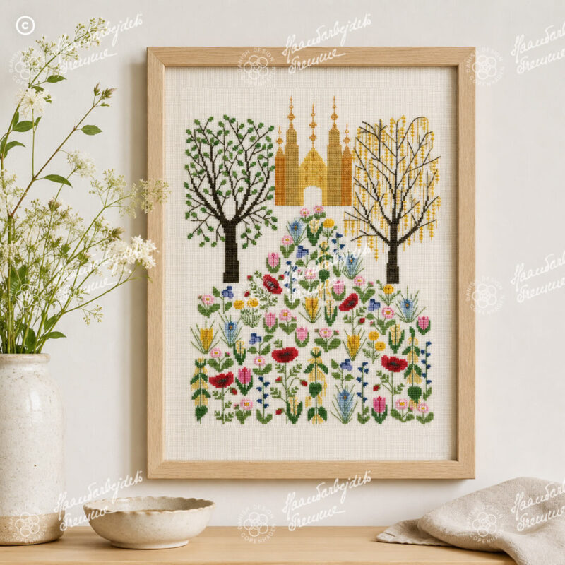 30-6326 Lille Idas blomster - vægstykke - Edith Hansen (EH)