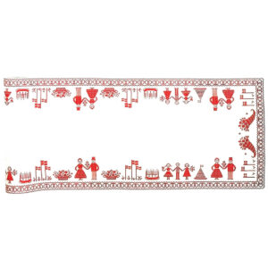 16-2532 Fødselsdagsløber - bordløber - Ida Winckler (IW)