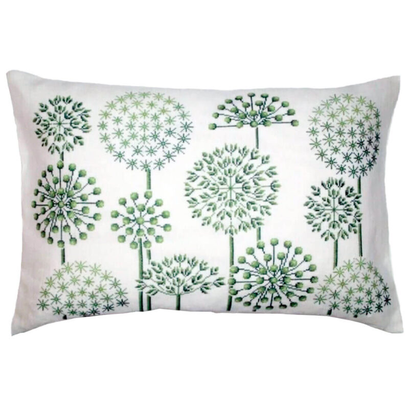 20-7104 - Kugleblomster - pude - Marianne Thornberg (MT)