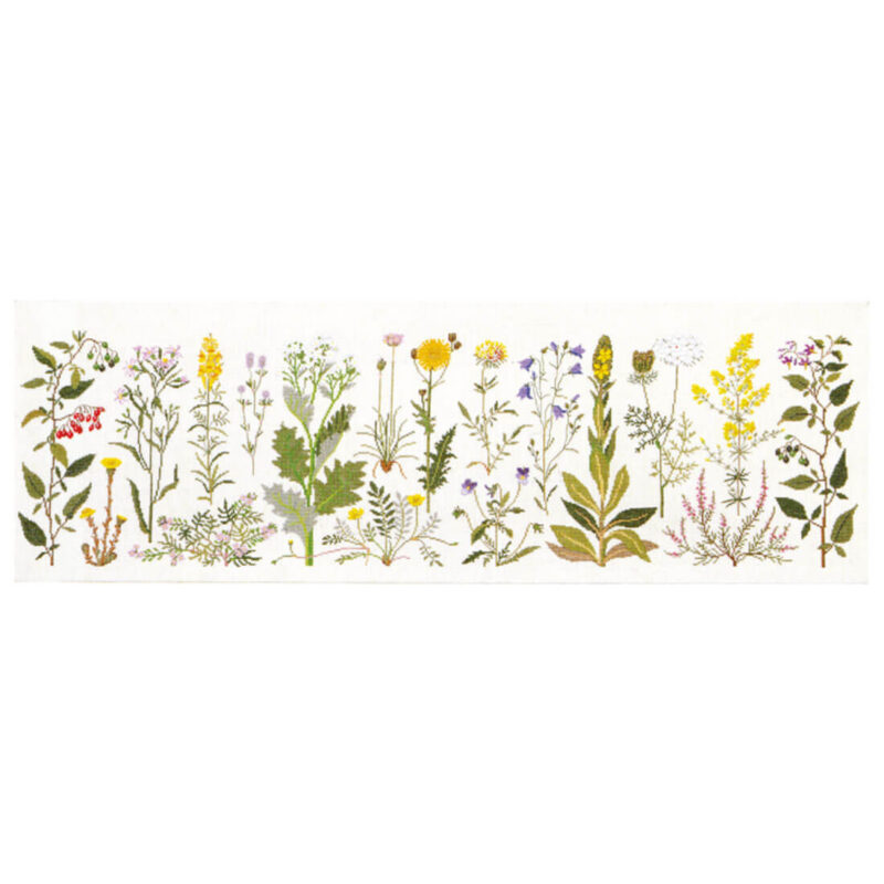 30-5406 Kystens blomster - vægstykke - Gerda Bengtsson (GB)