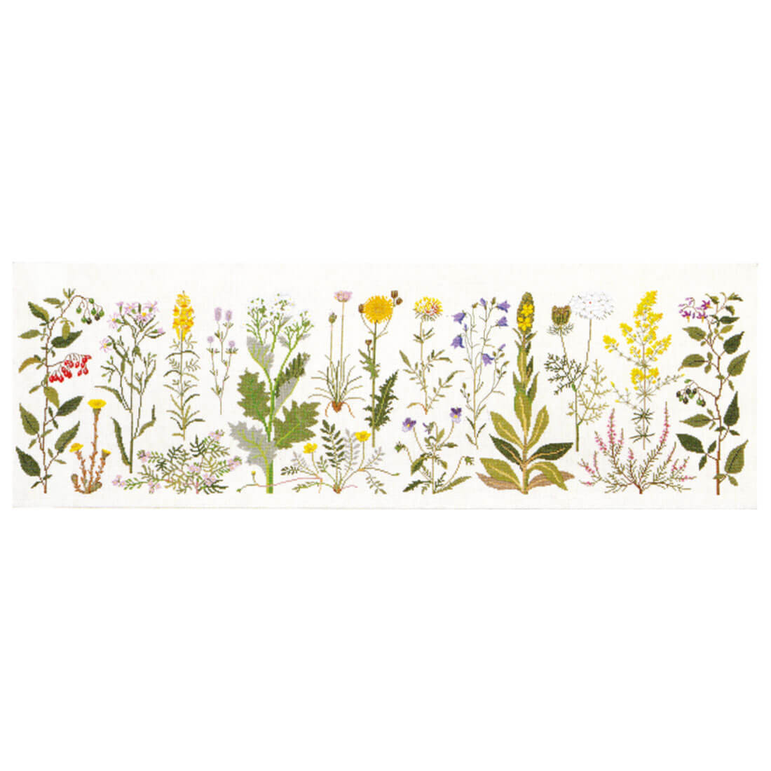 30-5406 Kystens blomster - vægstykke - Gerda Bengtsson (GB)
