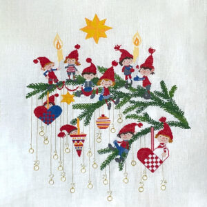 34-6610 Glade nisser - Julekalender - Mads Stage (MS)